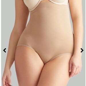 NEW Yummie High Waist Brief Nude Sz 1X/2X NWT